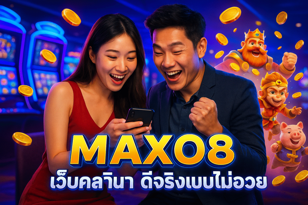 MAXO8 เว็บคาสิโน ดีจริงแบบไม่อวย