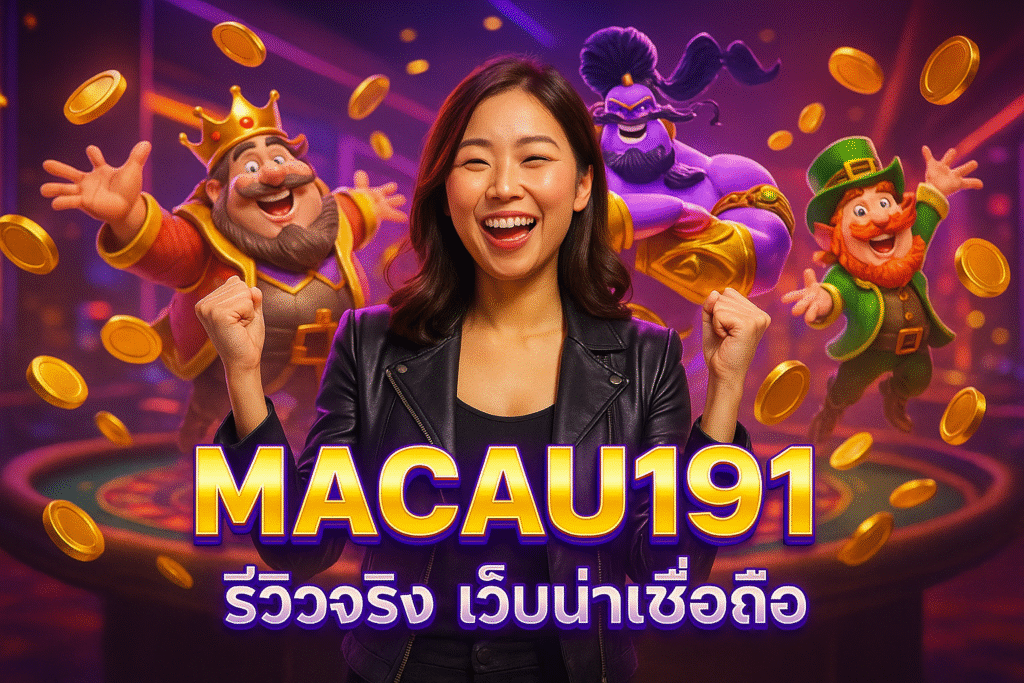 MACAU191 รีวิวจริง เว็บน่าเชื่อถือ